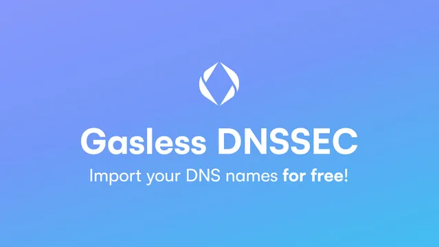 Gasless DNSSEC on Mainnet